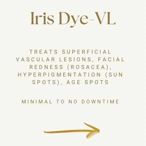 Iris Dye VL Laser Service